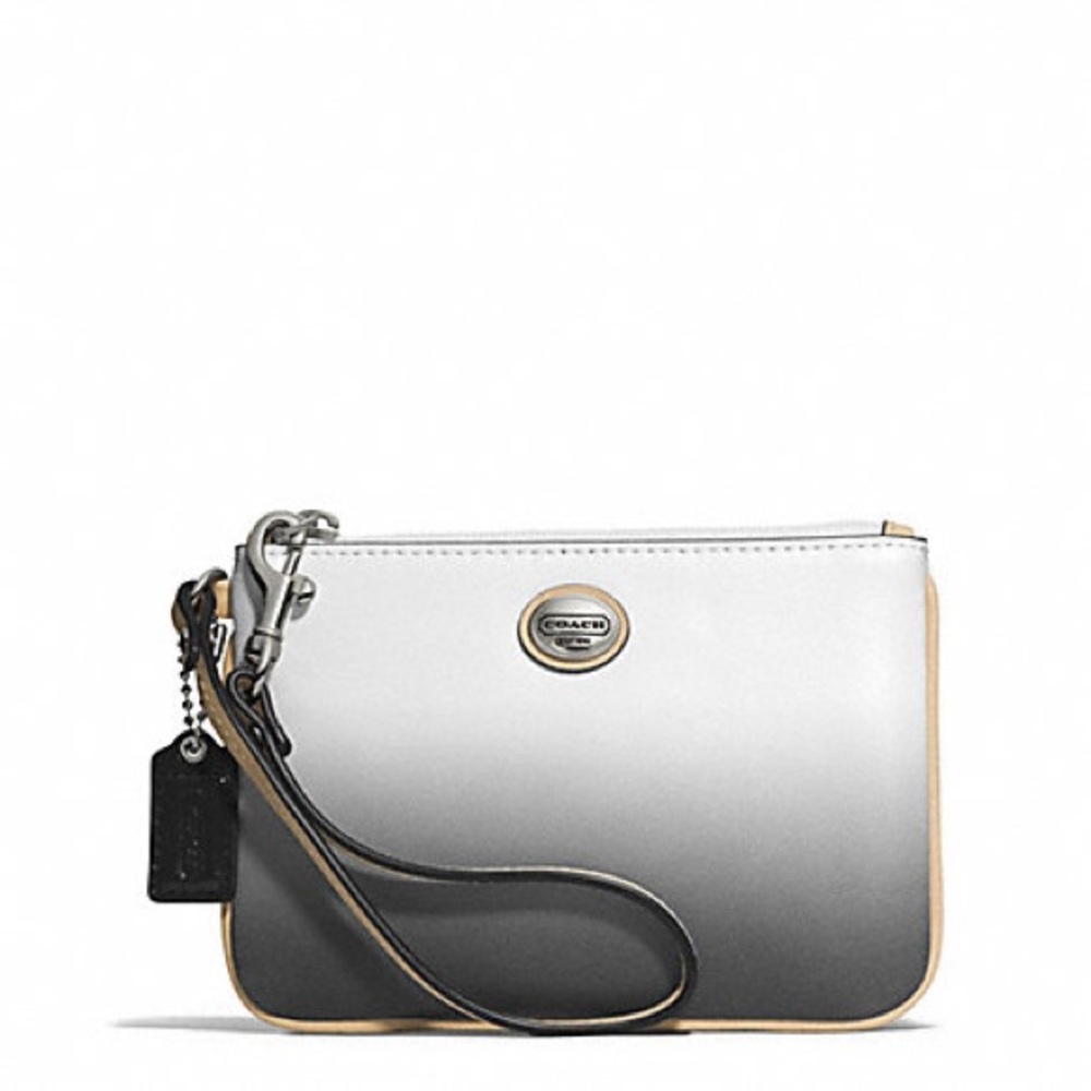 Coach ombré wristlet